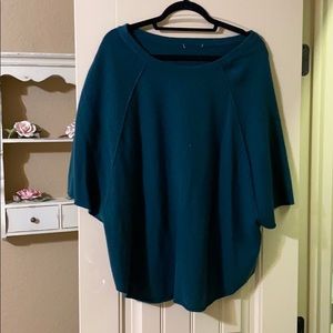 Theory emerald green sweater